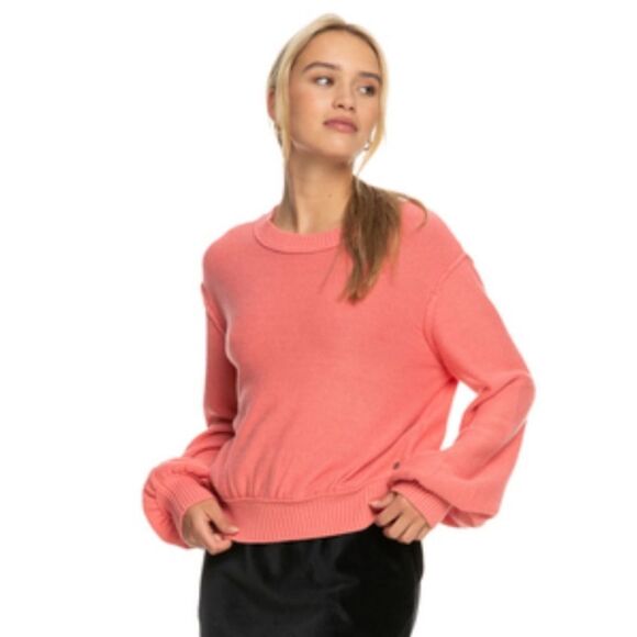 ROXY WOMEN’S SWEATER LOFT MUSIC SIZE SMALL CREW NECK NWT - Picture 2 of 11